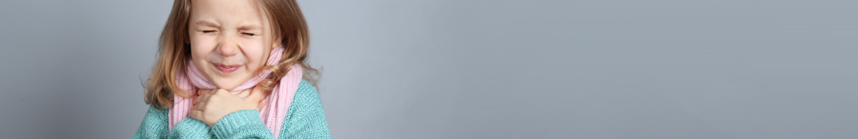 Halsschmerzen bei Kindern